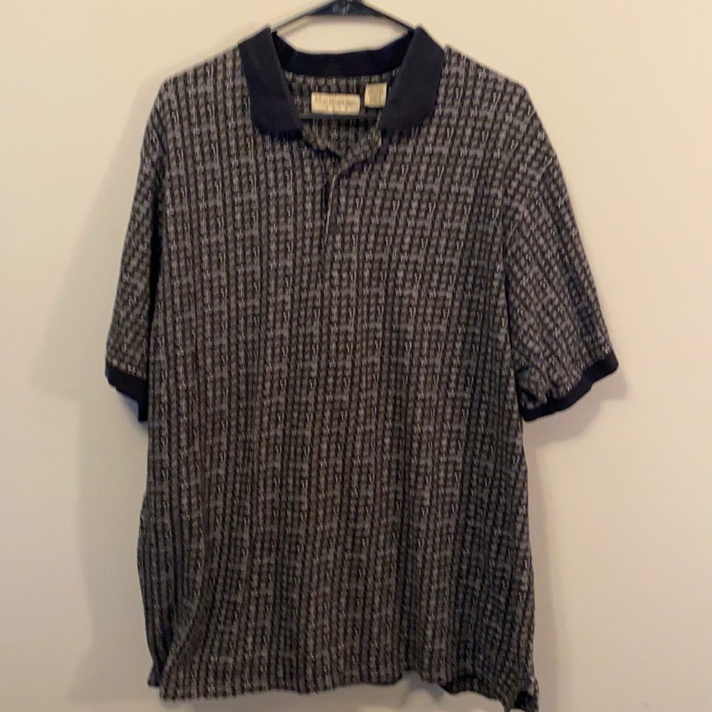 Munsingwear Golf men’s 2XL blue polo shirt.